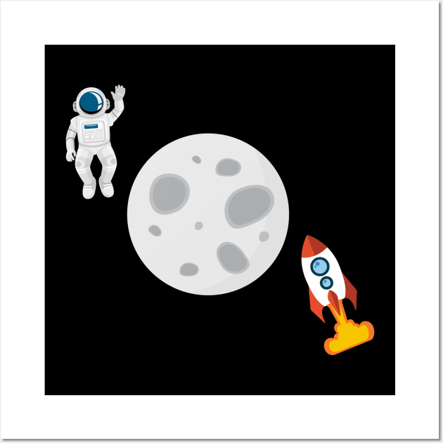 Space Wall Art by MaiKStore